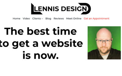 The best time to get a website is now.