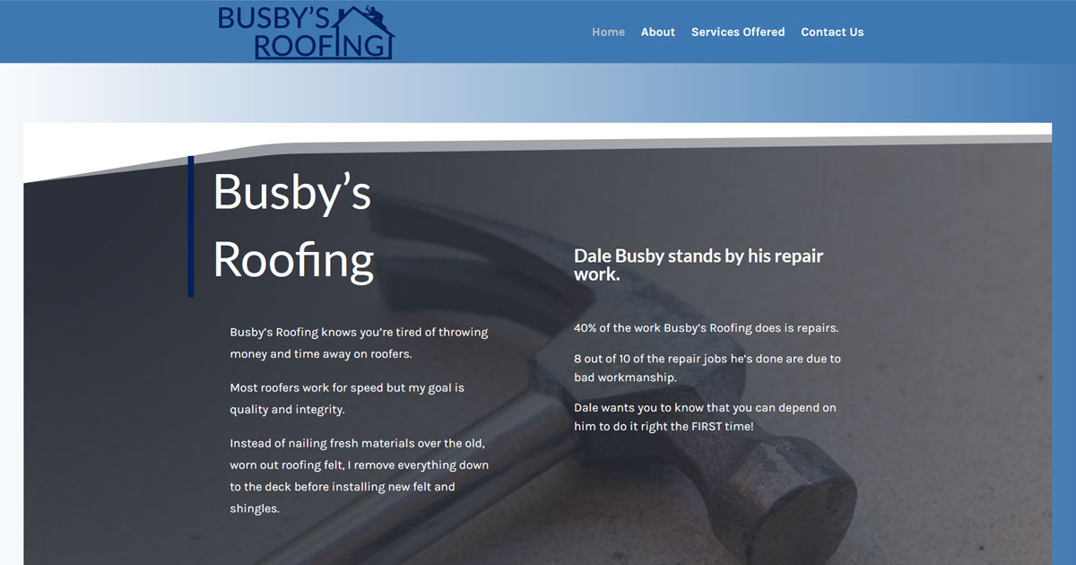 Busby's Roofing - Winona